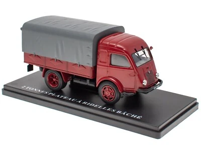 RENAULT 2 T PLATEAU A RIDELLES BACHE 1947 - 1/43 Camion Utilitaire UTR51 - Photo 1/3