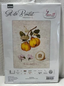 NEW Cross Stitch Kit GUTUI Pear Shaped Quince Luca-S #BA22430 - Picture 1 of 3