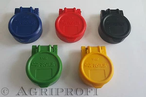 Hydraulik Schutzkappe Rot Staubschutzkappen 1/2" Traktor Schnellkuppler - Bild 1 von 3