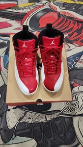 Nike Air Jordan 12 XII Fitnessstudio rot Retro Größe 10,5 Herren weiß rot 2016 130690-600 - Bild 1 von 10