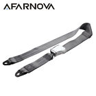 1Kit Fits Fxd 2 Point Fixed Cars Seat Strap Seatbelt Car Gray Lap Strap