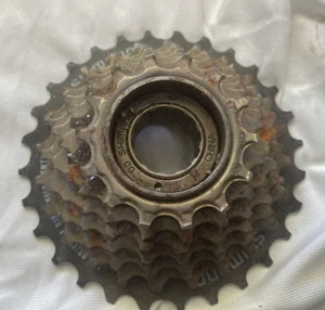 SHIMANO MF-TZ50-7 Cassette Rueda Libre 7 Velocidades 14-28T MTB Ciclismo Bicicleta Pieza - Imagen 1 de 5