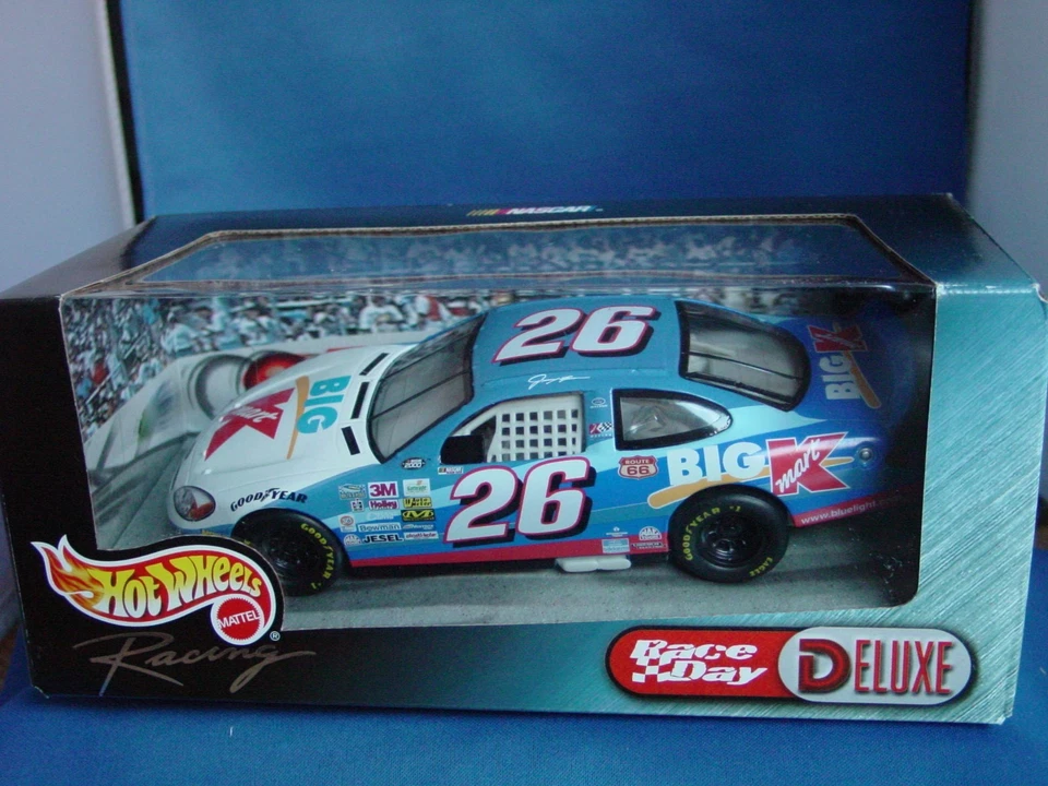 BIG K-Mart #26 Jimmy Spencer 1:24 压铸 - 风火轮 1999 -- # 28413-全新带盒 — 第 1/4 张图片