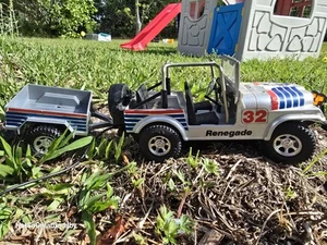 New Bright Jeep Renegade CJ7 Remote Control Car Off-road Special RC Vintage - Picture 1 of 6