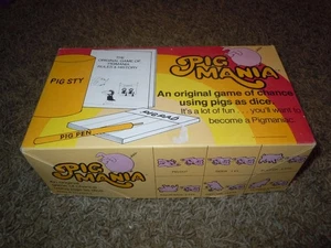 Pig Mania Vintage 1977 Board Game ORIGINAL PARTS & Instructions - Picture 1 of 4