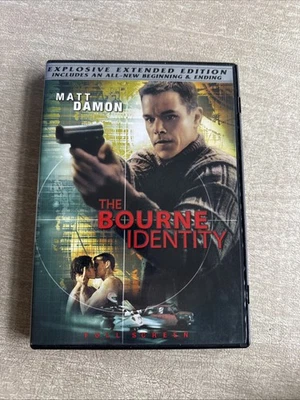 The Bourne Identity (DVD, 2004, The Explosive, Extended Edition - Full Frame) - Image 1 of 3