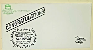 BUSTA ORIGINALE MARVEL SENZA PREMIO - Foto 1 di 7