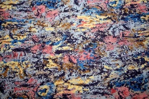 AMBROSIA IN PINK, YELLOW AND BLUE FROM RJR - 100% COTTON FABRIC - Picture 1 of 4