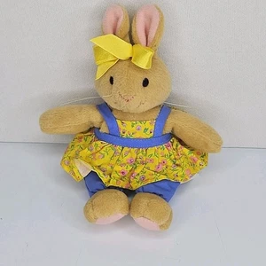 Vintage 1989 Hallmark Storybook Friends Crayola Lillie Bunny Stuffed Animal Toy - Picture 1 of 16