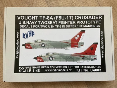 VOUGHT TF-8A (F8-1T) CRUSADER (Conversion Set For Hasegawa) /RVHP/ 1/48 - Image 1 of 4