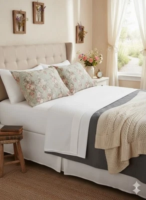 Funda de almohada floral Ralph Lauren Charlotte de colección falsa casa de campo granja campo años 80 90 Foto 1 de 4