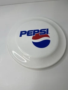 Vintage Whirley Pepsi Cola Frisbee Disc Whirly 9" White - Picture 1 of 5
