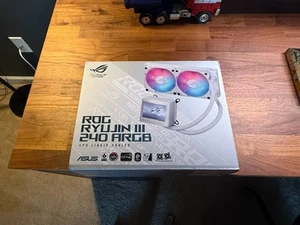 Refroidisseur de processeur ASUS ROG Ryujin III 240 ARGB AIO - Blanc - Photo 1/2