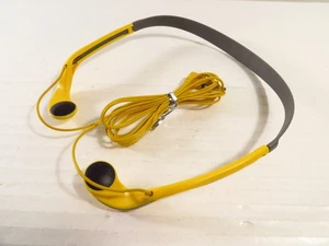 Casque Walkman Sony MDR-W14 OEM - Bandeau léger - Jaune - Photo 1/4