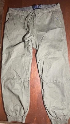 Pantalones deportivos Phat Farm elásticos oliva para hombre talla 4XL - vintage Foto 1 de 4