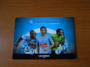 cartolina-S.S.C. NAPOLI-promozione la collezione ufficiale delle spille 2007-08 - Bild 1 von 1