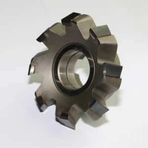 Fresa plana fresa Ø 100 x 40 mm fresa insertable VHM Z = 8 K10 cabezal de cuchilla NUEVO *89H* - Imagen 1 de 4