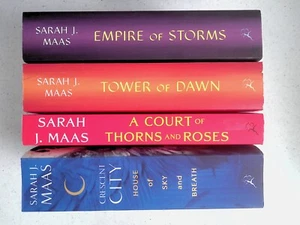 Sarah J. Maas Book Lot, 4 Books Lot, Trade Paperback - Picture 1 of 23