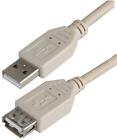 LEAD USB2.0 A MALE - A FEMALE GREY 1M CABLE ASSEMBLIES PSG91434 PACK 1
