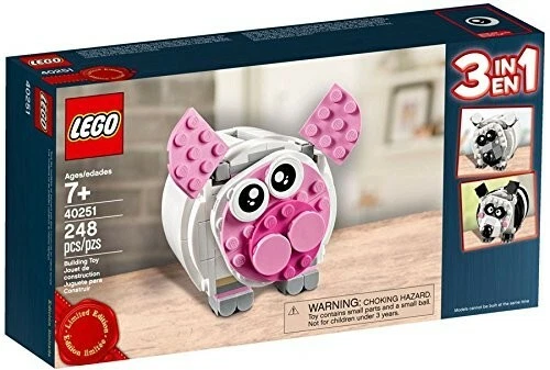 LEGO 40251 Creator Mini Piggy Bank 3-in-1 promo exclusive set new in box  - Image 1 of 1