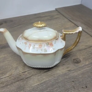 Devon Fieldings Keramik Kunstkeramik Blume Teekanne - Bild 1 von 6