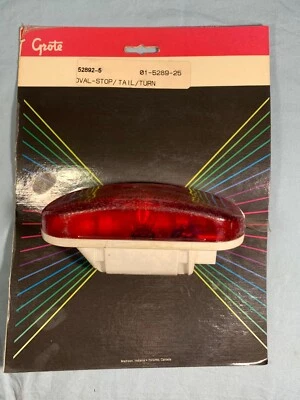 Grote 52892-5 Oval - Stop/Tail/Turn - Imagem 1 de 4