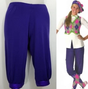Prep School Child 6x7 Tap Jazz Dance Costume Purple Capri KNICKERS ONLY New - Picture 1 of 9