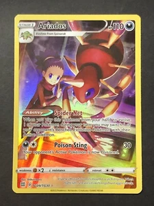 Pokemon TCG Ariados TG09/TG30 Swsh09 Brilliant Stars Trainer Gallery Holo NM - Picture 1 of 3