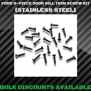 1992+ Crown Victoria Interior Door Sill Plate Trim SCREWS Stainless Steel OEM - Picture 1 of 2
