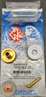 CK D4GS332LD 节气套件 3/32 英寸玻璃杯 4 系列大直径 — 第 1/4 张图片