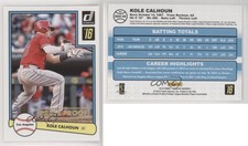 2016 Panini Donruss 1982 Design Press Proof Gold /49 Kole Calhoun #D82-36