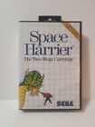 Space Harrier (Sega Master System, 1986) CIB COMPLETE Good SHAPE SMS Game POSTER