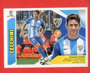 LIGA 2017-18 -PANINI ESTE- Figurina Stiker -11 Bis - CECCHINI - MALAGA - Picture 1 of 2