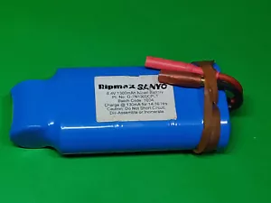 Ripmax Sanyo 8.4V 1300mAh NiCad Flight Battery Pack for RC Model Aircraft Planes - Picture 1 of 2