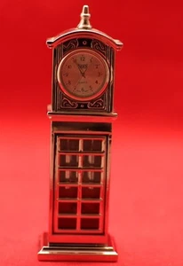 Dawn/Miniatur Standuhr/Deko/ silbern/ Geschenk/ Voll Funktionsfähig/ Quarz/ OVP - Bild 1 von 3