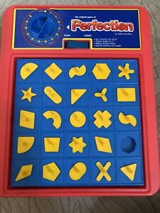 PERFECTION GAME Replacement Pieces, Milton Bradley ~ Choose The Shapes You Need!