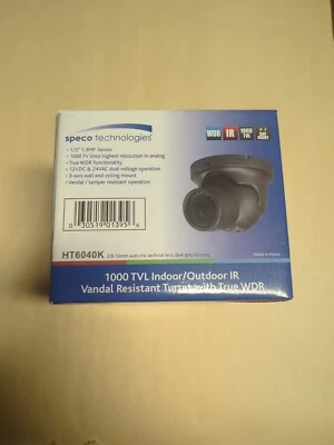 HT6040K Speco Technologies Turret Camera - Image 1 of 3