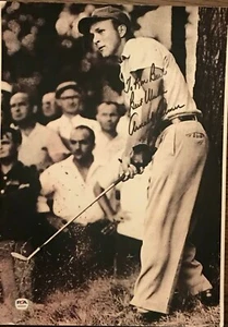 Arnold Palmer vintage signed 11x15 photo, HOF - PSA/DNA Authenticated - Picture 1 of 5