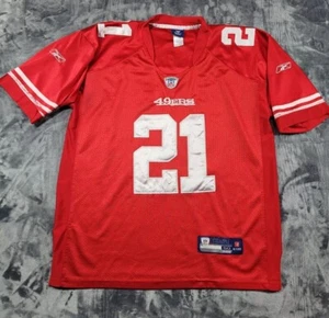 NFL Reebok On Field San Francisco 49ers Jersey Frank Gore Mens 50 Red #21 - Picture 1 of 11