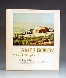 James Boren A Study in Discipline Cowboy Hall of Fame Artist Illustrated - Bild 1 von 14