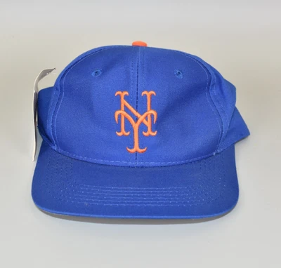 Gorra gorra con cierre a presión New York Mets vintage gemelos Enterprise YOUTH - NUEVA CON ETIQUETAS Foto 1 de 4