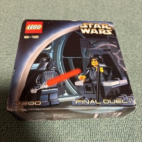 LEGO Star Wars 7200 Final Duel Model Set Unused Sealed Rare Discontinued
