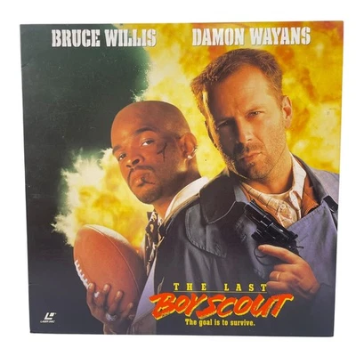 The Last Boy Scout LaserDisc 1991 Action Thriller Warner Home Video Foto 1 de 3