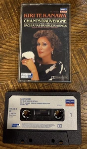 Chants D'Auvergne - Cassette Tape - Kiri Te Kanawa - Bachianas Brasileiras No. 5 - Bild 1 von 3