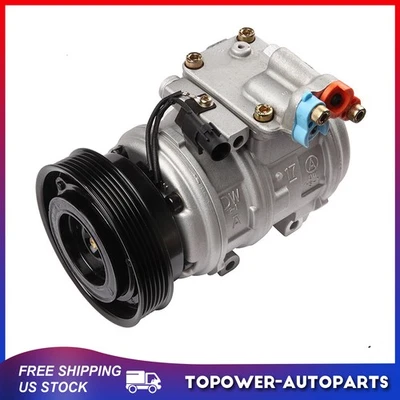 Compresor de aire acondicionado para Kia Sportage para Hyundai Tucson 2005 2006 2007 2,7 L Foto 1 de 4