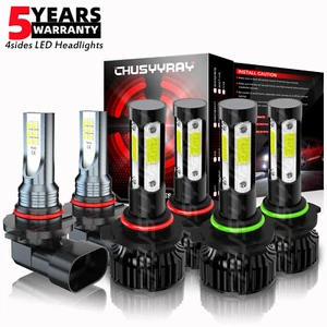 Kit de 6 bombillas LED para Chevy Silverado 1500 2500HD 2003-2006 + luz antiniebla - Imagen 1 de 16