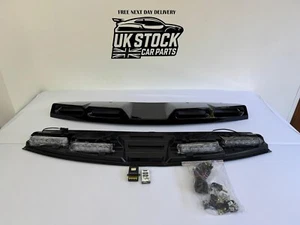 LAND ROVER DEFENDER 90 110 LED ROOF TOP LIGHT BAR DRL 20-23 UK GLOSS BLACK - Picture 1 of 12