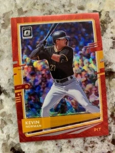 2020 DONRUSS OPTIC RED WAVE PARALLEL CARD PITTSBURGH PIRATES KEVIN NEWMAN #154 - Picture 1 of 1