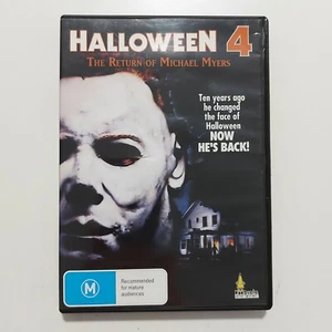 Halloween 4 The Return Of Michael Myers DVD Region 4 (1988 Movie) Horror  - Imagen 1 de 4