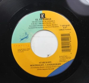 Soul Nm! 45 El Debarge - Starlight, Moonlight, Candlelight / Where Is My Love? O - Picture 1 of 2